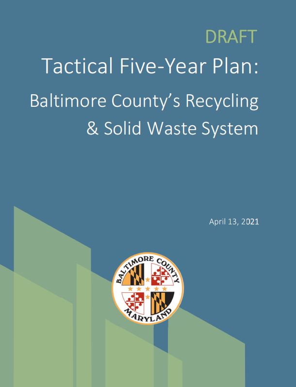 Baltimore County’s New Recycling & Waste Tactical Plan
