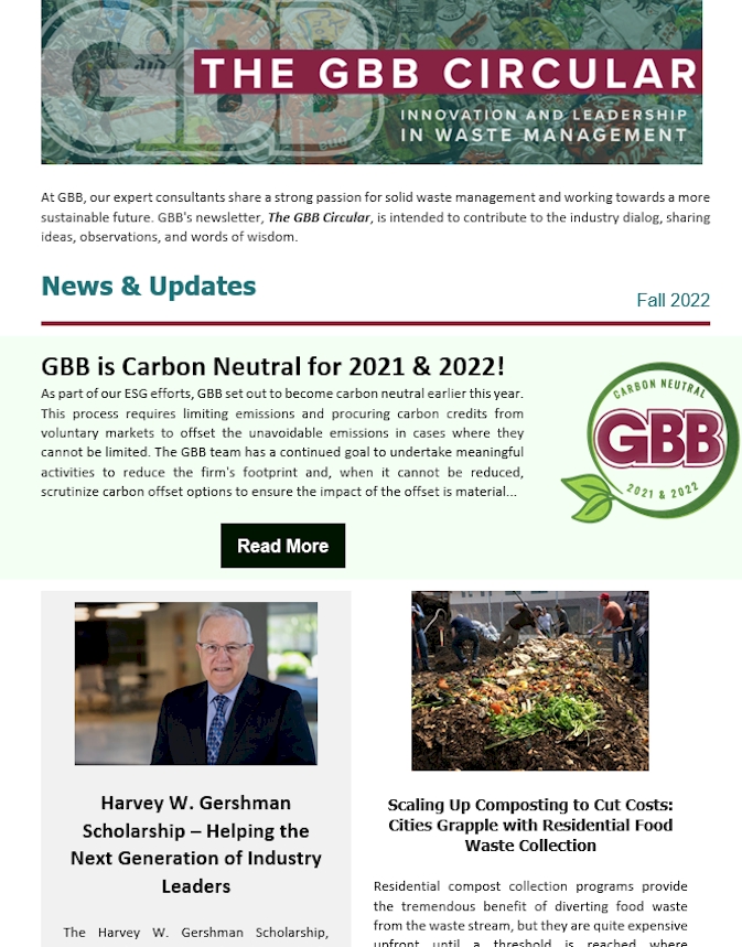 The GBB Circular - Fall 2022