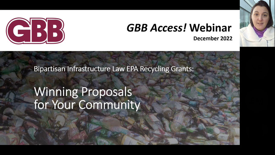 Winning Proposals for your Community: BIL EPA