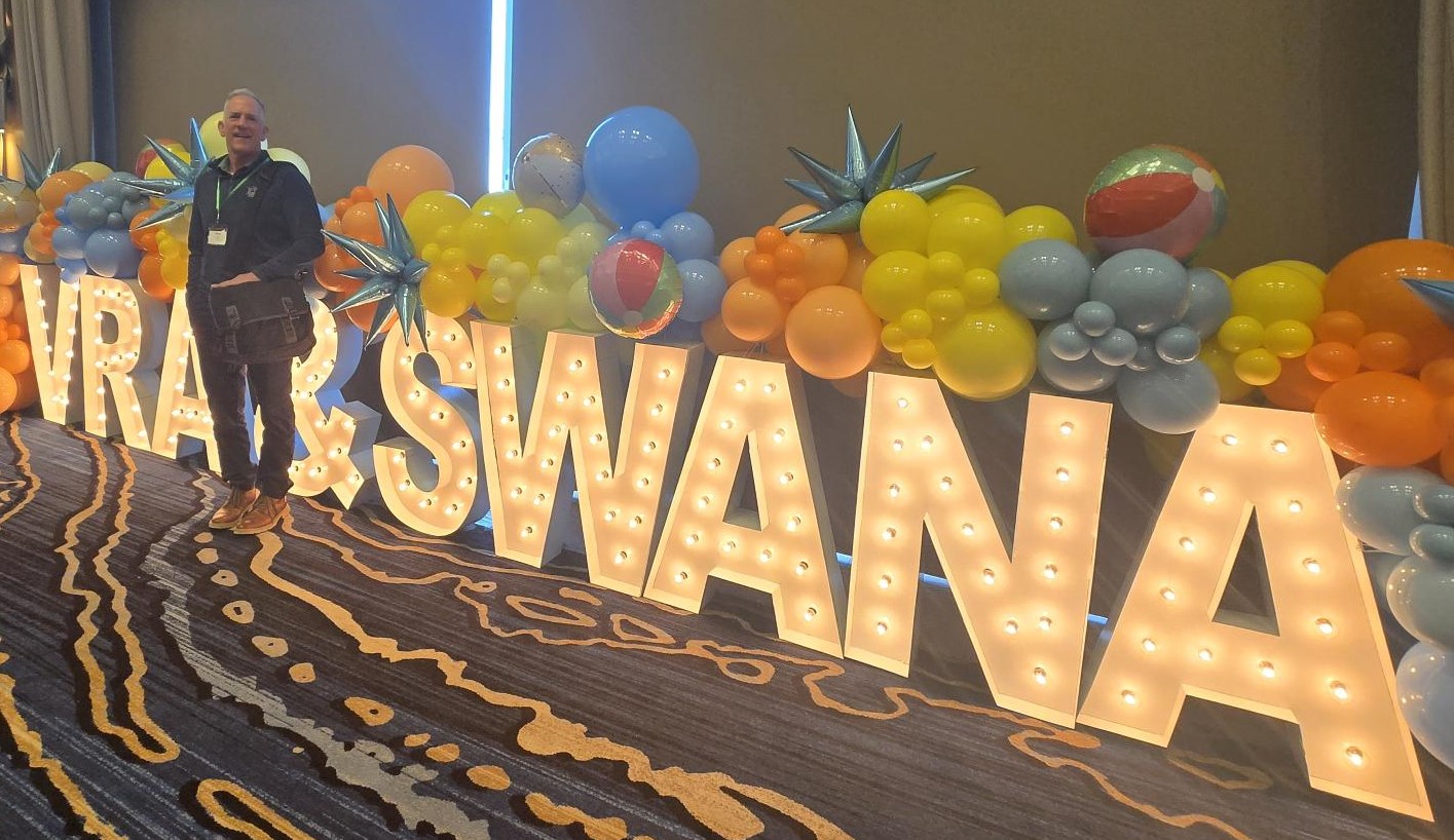 Chris Lund at the 2026 Virginia Recycling Association / SWANA Old Dominion Conference.